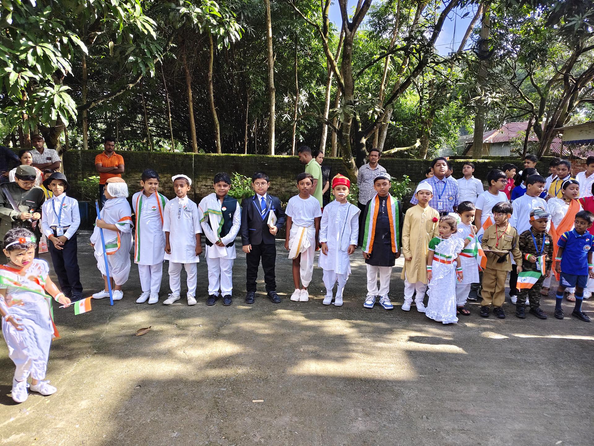 Students Observing Science Experiment