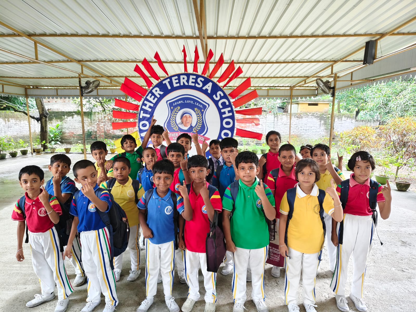 Junior School Students Group Photo